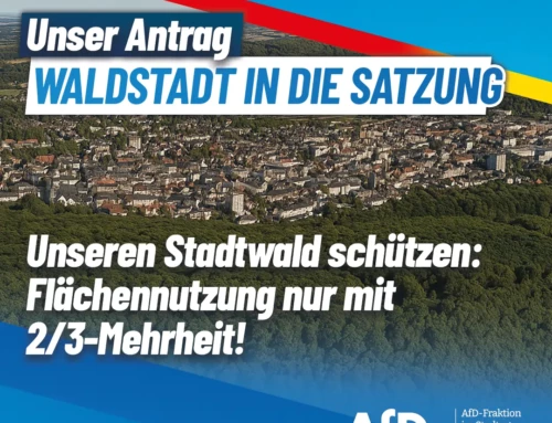 Unser Antrag: Schützt unsere Waldstadt Iserlohn!
